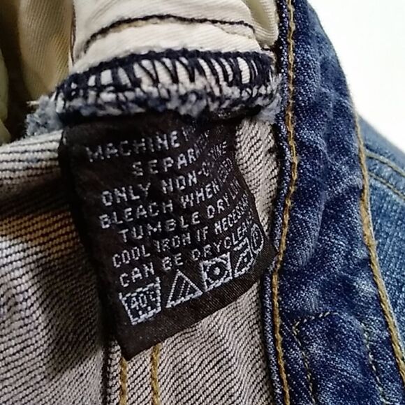 Vintage Indigo Palms Women's Jeans Size 10R - Picture 8 of 11